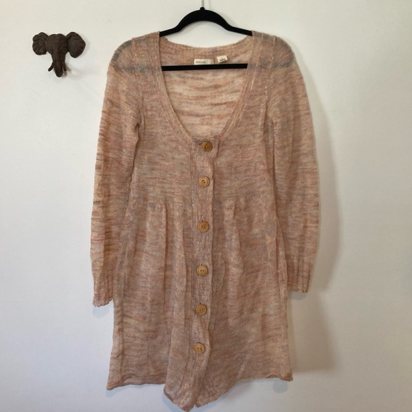 Anthropologie Tops - Anthropologie (sleeping on snow) Babydoll Blouse/Sweater
